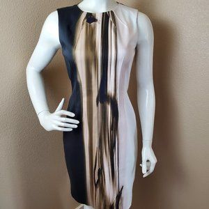 ELIE TAHARI Beach Khaki NEW Emory Dress~Size 4